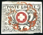 Stamp of Switzerland / Schweiz 1843-51, Exceptional lot of Swiss Cantonals neatly
