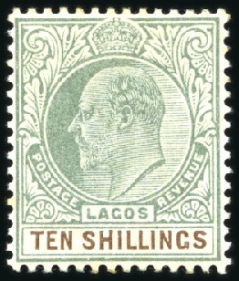 Stamp of Nigerias » Lagos 1904-06 Mint selection with set (3 of each up to 2
