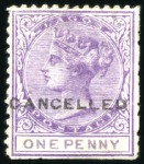 Stamp of Nigerias » Lagos 1874-93, Attractive & valuable mint/unused selecti