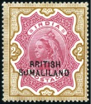 Stamp of Somaliland Protectorate 1903-58, Attractive and valuable mint collection i