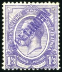 Stamp of South Africa » Union & Republic of South Africa 1913-24 1/2d to £1 "SPECIMEN" set of 14, a few wit
