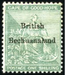 Stamp of Bechuanaland » British Bechuanaland 1885-1902, Attractive assemby of mint Queen Victor