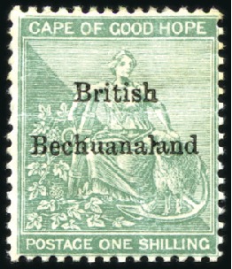 Stamp of Bechuanaland » British Bechuanaland 1885-1902, Attractive assemby of mint Queen Victor