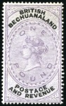 Stamp of Bechuanaland » British Bechuanaland 1885-1902, Attractive assemby of mint Queen Victor