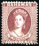 Stamp of Bahamas 1859-1965, An attractive and valualbe mint/unused 