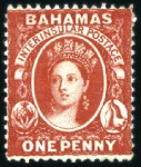 Stamp of Bahamas 1859-1965, An attractive and valualbe mint/unused 