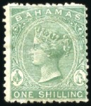 Stamp of Bahamas 1859-1965, An attractive and valualbe mint/unused 