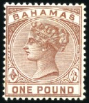 Stamp of Bahamas 1859-1965, An attractive and valualbe mint/unused 