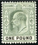 Stamp of Bahamas 1859-1965, An attractive and valualbe mint/unused 