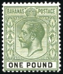 Stamp of Bahamas 1859-1965, An attractive and valualbe mint/unused 