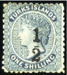 Stamp of Turks and Caicos Islands 1867-81 Attractive, comprehensive and valuable unu