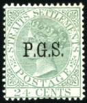 Stamp of Malaysia » Malaysian States » Perak 1880-1961, Mint/unused selection incl. 1880-81 2c 