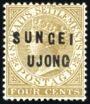 Stamp of Malaysia » Malaysian States » Sungei Ujong 1878-95, Attractive mint/unused selection incl. 18
