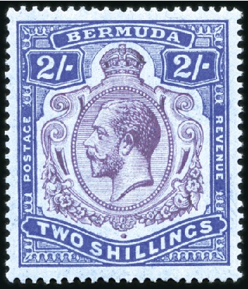 Stamp of Bermuda 1924-32 Wmk Multiple Script CA 2s purple and brigh