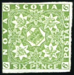 Stamp of Canada » Nova Scotia 1851-60 Attractive & valuable selection incl. 1d u