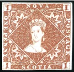 Stamp of Canada » Nova Scotia 1851-60 Attractive & valuable selection incl. 1d u