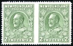 Stamp of Canada » Newfoundland 1932-38 Issue partial imperf. varieties incl. Cari