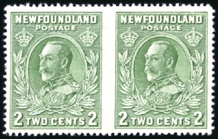 Stamp of Canada » Newfoundland 1932-38 Issue partial imperf. varieties incl. Cari