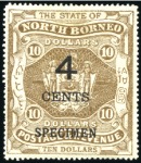 Stamp of North Borneo 1883-1961 Attractive and valuable mint range on st