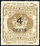 Stamp of North Borneo 1883-1961 Attractive and valuable mint range on st