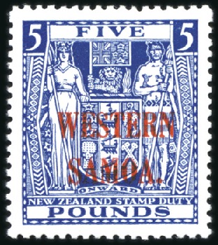 Stamp of Samoa 1877-1952 Attractive mint range on stockcards with