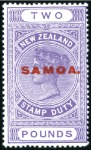 Stamp of Samoa 1877-1952 Attractive mint range on stockcards with