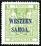 Stamp of Samoa 1877-1952 Attractive mint range on stockcards with