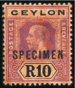 Stamp of Ceylon 1903-49 Attractive and valuable mint/unused range 