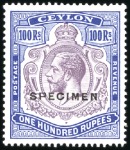 Stamp of Ceylon 1903-49 Attractive and valuable mint/unused range 