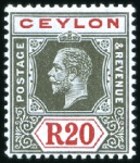 Stamp of Ceylon 1903-49 Attractive and valuable mint/unused range 