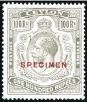 Stamp of Ceylon 1903-49 Attractive and valuable mint/unused range 