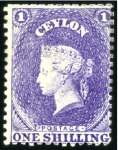 Stamp of Ceylon 1857-70 Attractive, valuable & extensive assembly 