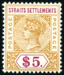 Stamp of Malaysia » Straits Settlements 1857-1937 Attractive & valuable mint/unused range 