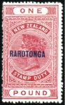 Stamp of Cook Islands 1892-1932 Attractive mint range on stockcards show