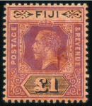 Stamp of Fiji 1871-1954 Attractive and valuable mint range on st