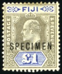 Stamp of Fiji 1871-1954 Attractive and valuable mint range on st