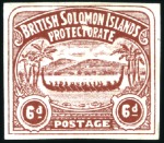 Stamp of British Solomon Islands 1907-63 Attractive mint range on stockcards showin