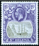 Stamp of St. Helena 1856-1978, Near complete mint collection on Scott 