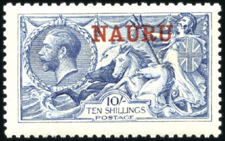 Stamp of Nauru 1916-85, Mint collection on Scott pages practicall