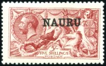 Stamp of Nauru 1916-85, Mint collection on Scott pages practicall