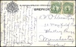 Stamp of Olympics 1912 Stockholm collection incl. "LBR. / STADION" 1