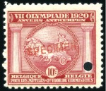 Stamp of Olympics » 1920 Antwerp 1920 Antwerp collection incl. 1920 Olympic specime