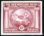 Stamp of Olympics » 1920 Antwerp 1920 Antwerp collection incl. 1920 Olympic specime