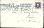 Stamp of Olympics 1925 Prague Olympic Congress group incl. set tied 