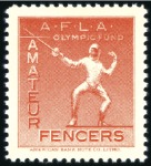 Stamp of Olympics 1940 Helsinki group incl. official envelope with f