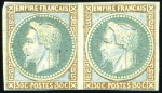 Stamp of France 1863-71, Lot de 20 coussinets d'impression : 30c L