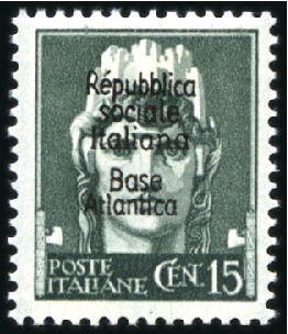 Stamp of France » Guerre Base navale italienne de Bordeaux, 1943-44 Deuxièm