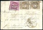 Stamp of France » Guerre de 1870-1871 Correspondance M. Hardon, Paris et Mme Hardon, Jer