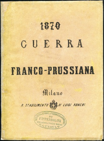 Stamp of France » Guerre de 1870-1871 Carte gravée du 19è s "1870 Guerre franco-prussian