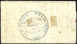 Stamp of France » Guerre de 1870-1871 Pli confié de l'Armée de la Loire avec 10c Lauré +
